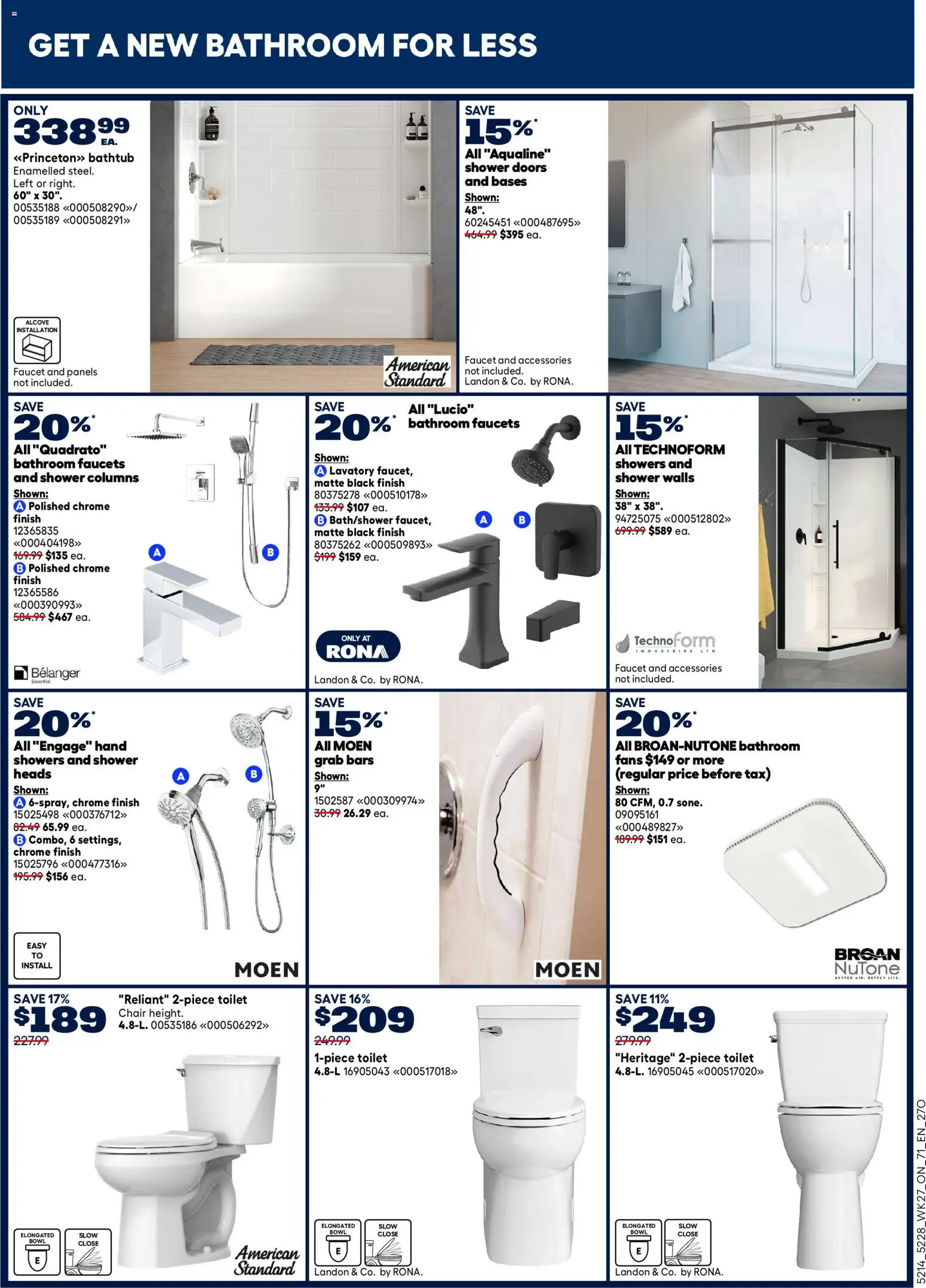 Rona flyer valid from Jul 30, 2026 | Page: 16