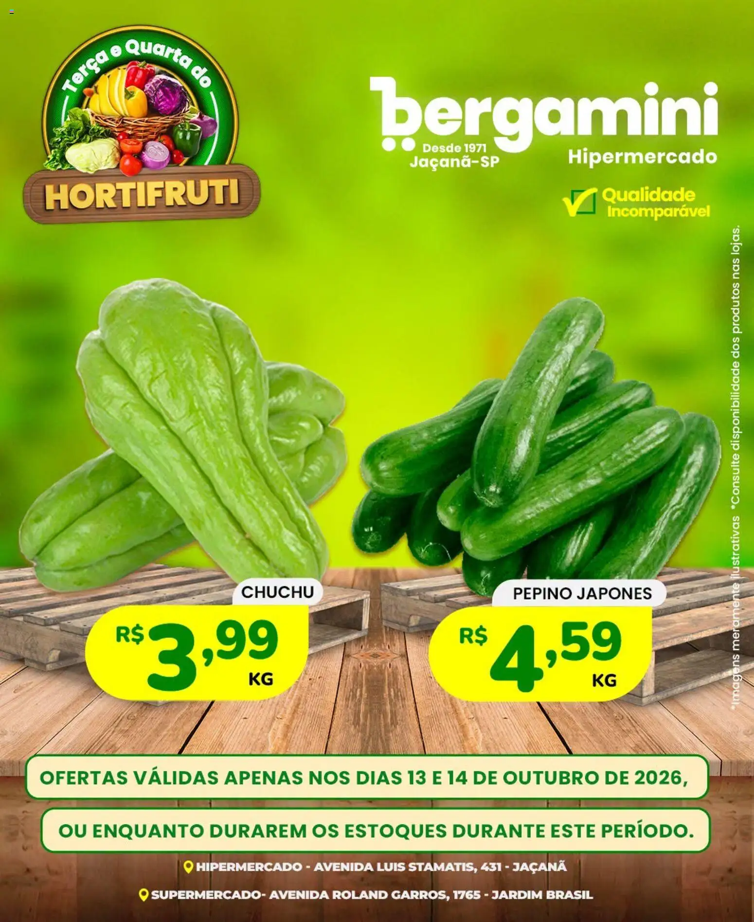Supermercado Bergamini Folheto - válido de 13/10/2026 | Página: 9