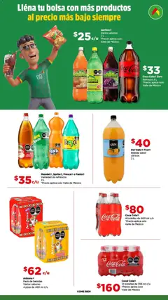 Vista previa de Bodega Aurrerá folleto Golazo, nuevo folleto de la tienda, válido en México a partir del 05/06/2026 | Página: 11 | Productos: Refresco, Bolsa, Jugo