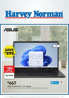 Harvey Norman Great Deals on Laptops and Gaming preview  - valid from 17 Aug 2026