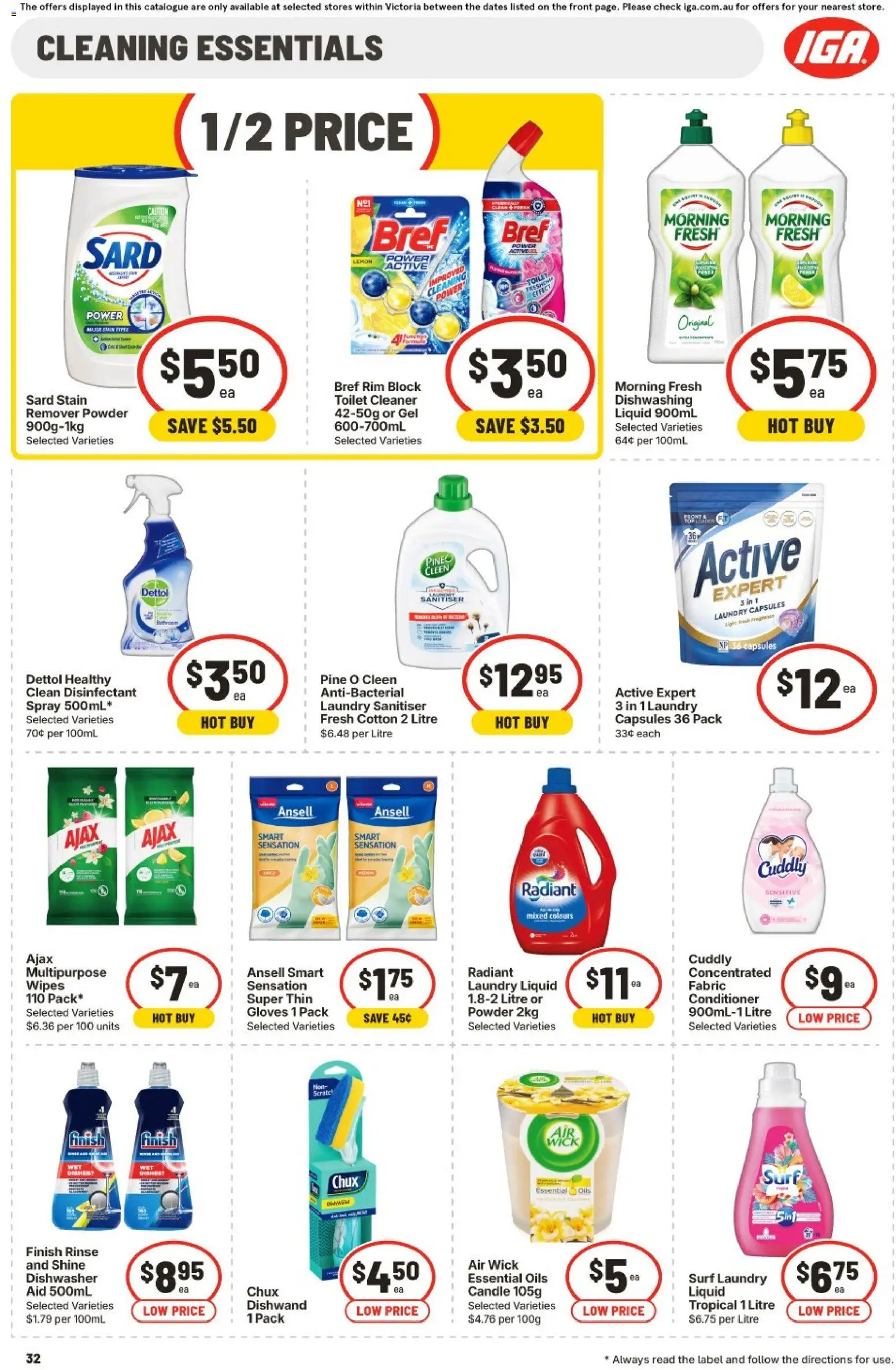 Ritchies catalogue - valid from 15/07/2026 | Page: 30 | Products: Toilet, Lemon, Gloves, Candle