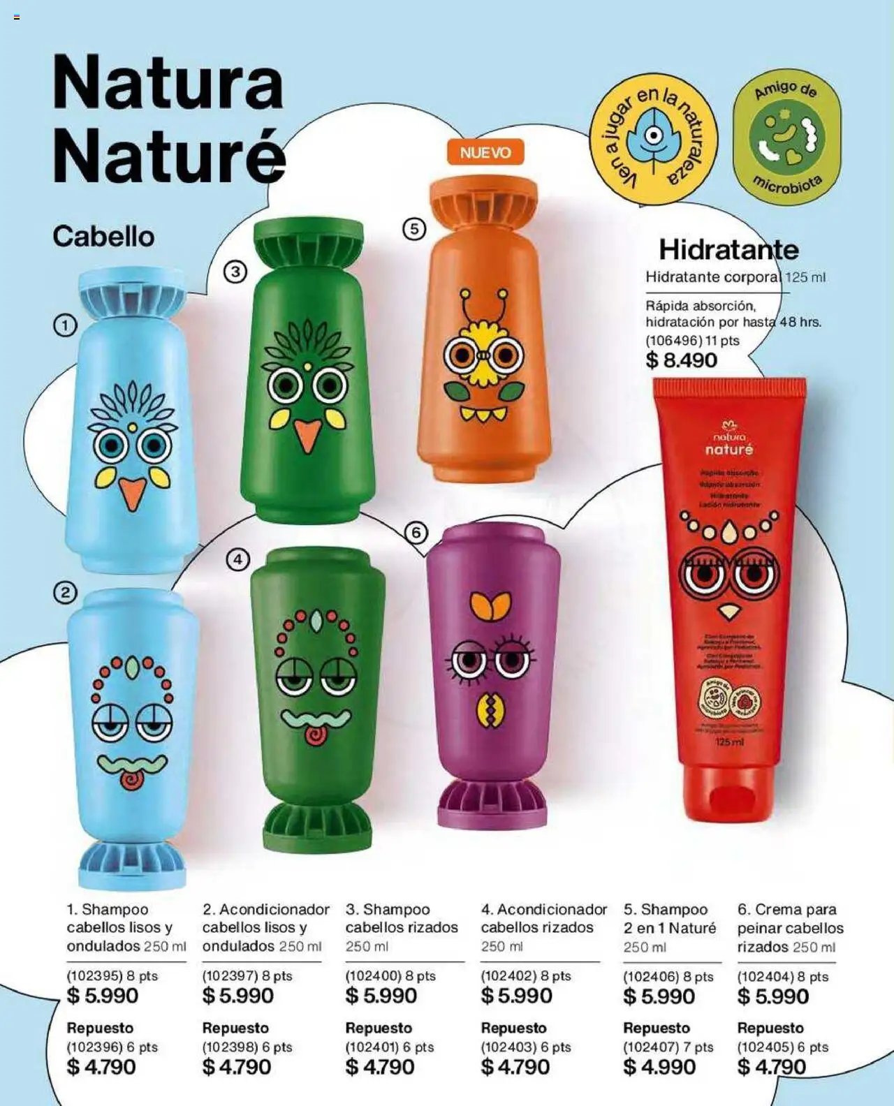 Natura catálogo │ válido desde el 26.06.2025 | Página: 143 | Productos: Acondicionador, Shampoo, Crema