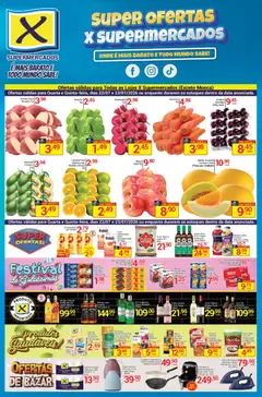 X Supermercados - Ofertas da semana - Pré-Visualização do folheto da loja X Supermercados, válido de 22/07/2026