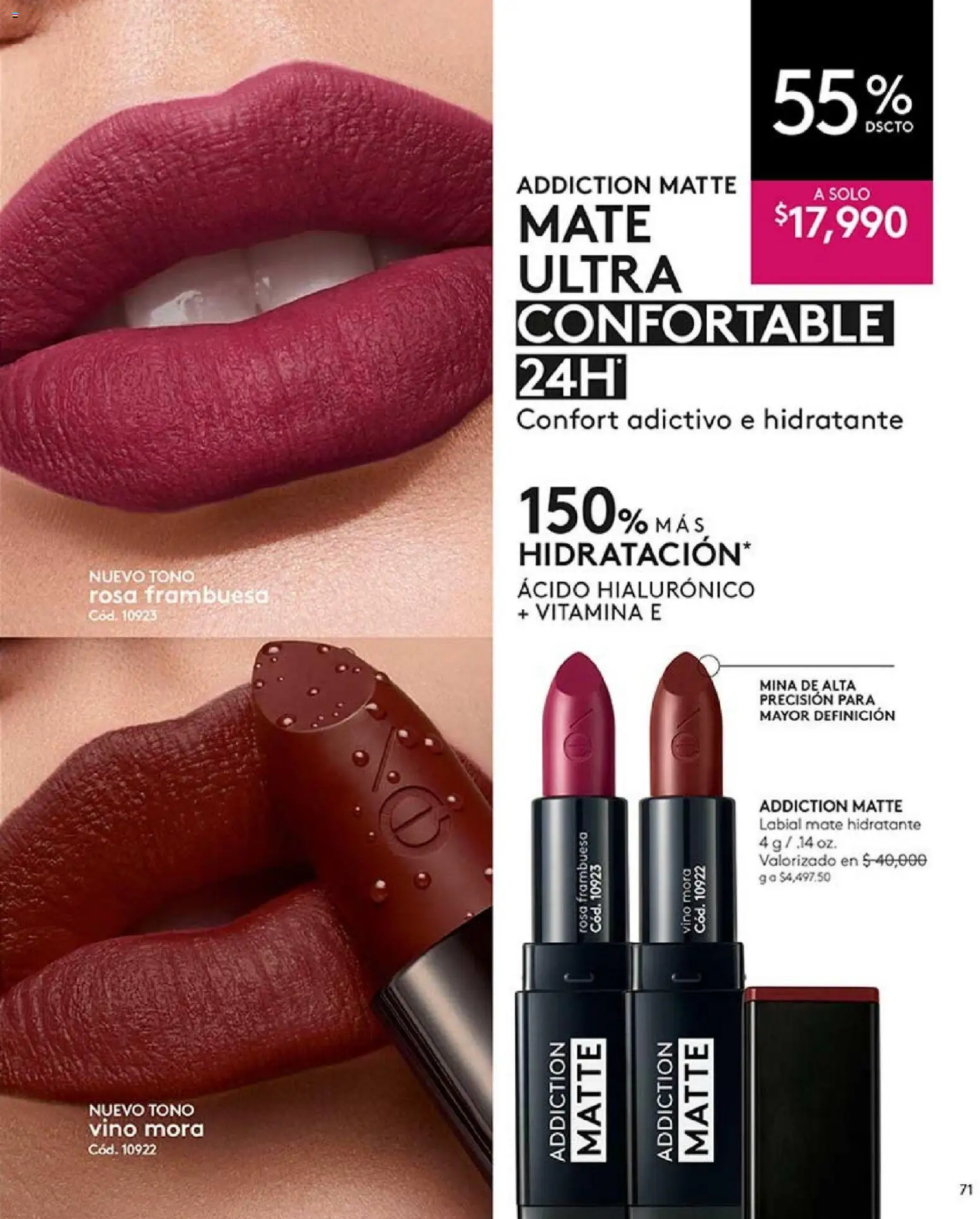 Ésika revista - valida desde el 04.05.2026 | Página: 73 | Productos: Mora, Vino