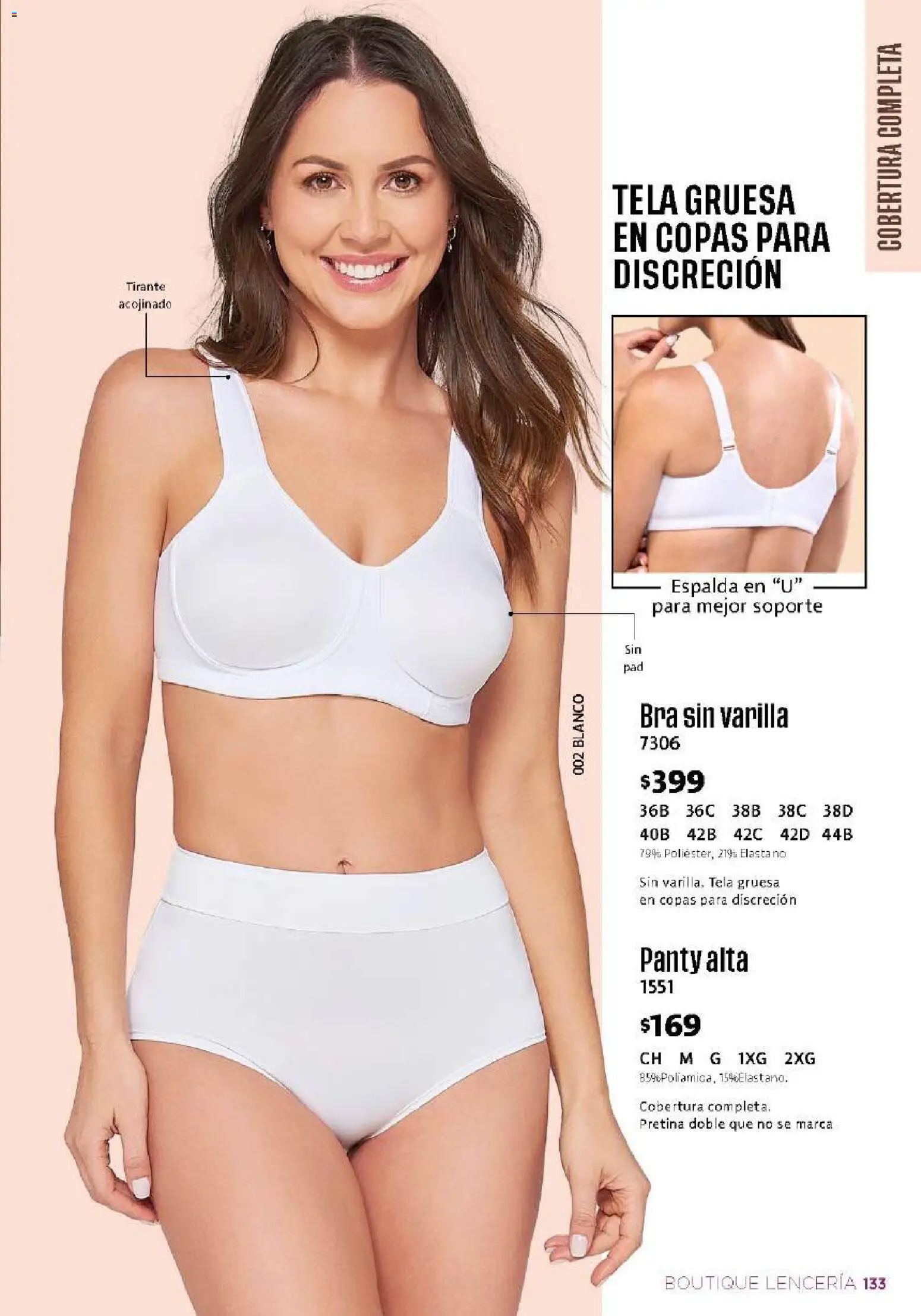 Nuevas ofertas de Ilusión válidas en toda la República Mexicana desde el 01/08/2026. ¡Encuentra las mejores ofertas en Ilusión catálogo Otoño! | Página: 135 | Productos: Lenceria