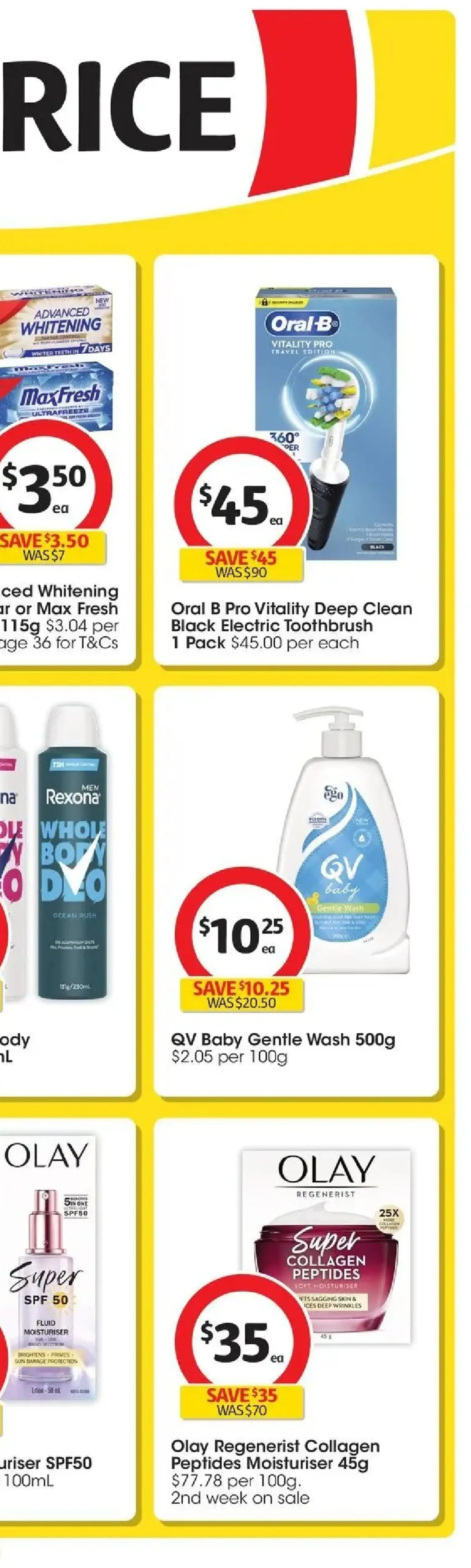Coles catalogue - valid from 17.06.2026 | Page: 17 | Products: Rice, Moisturiser, Toothbrush, Collagen