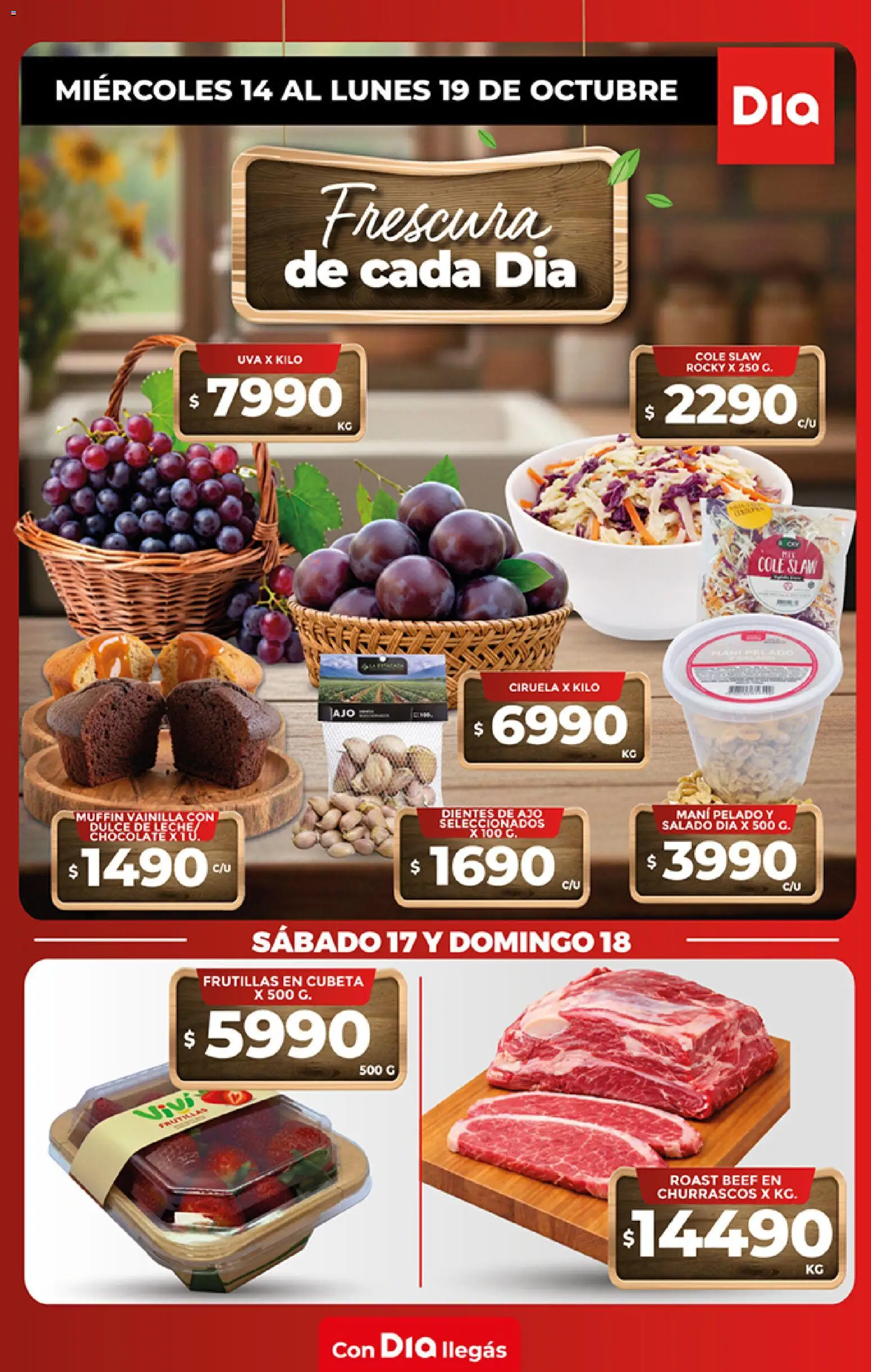 Supermercado DIA - Folleto Frescos │ válido desde el 14/10/2026 | Página: 1