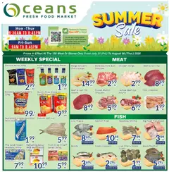 Preview of Oceans weekly flyer / circulaire from shop Oceans valid from Jul 31, 2026