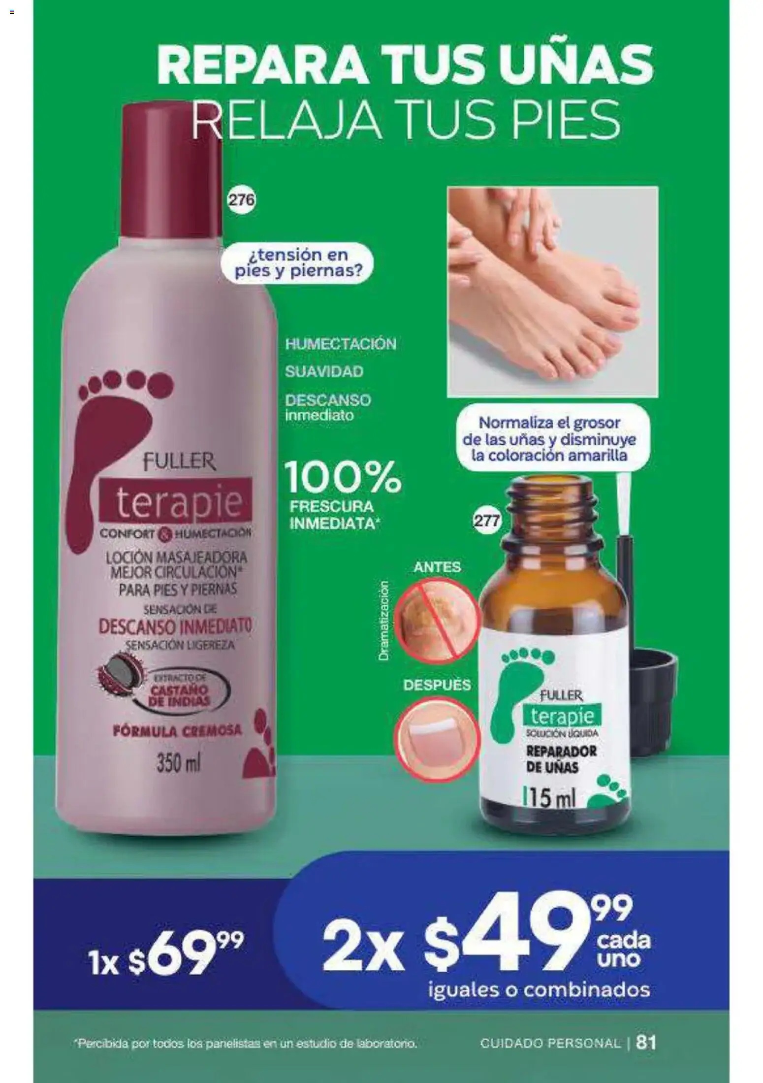 Nuevas ofertas de Fuller válidas en toda la República Mexicana desde el 16/09/2026. ¡Encuentra las mejores ofertas en Fuller campaña 12 2026! | Página: 82 | Productos: Loción