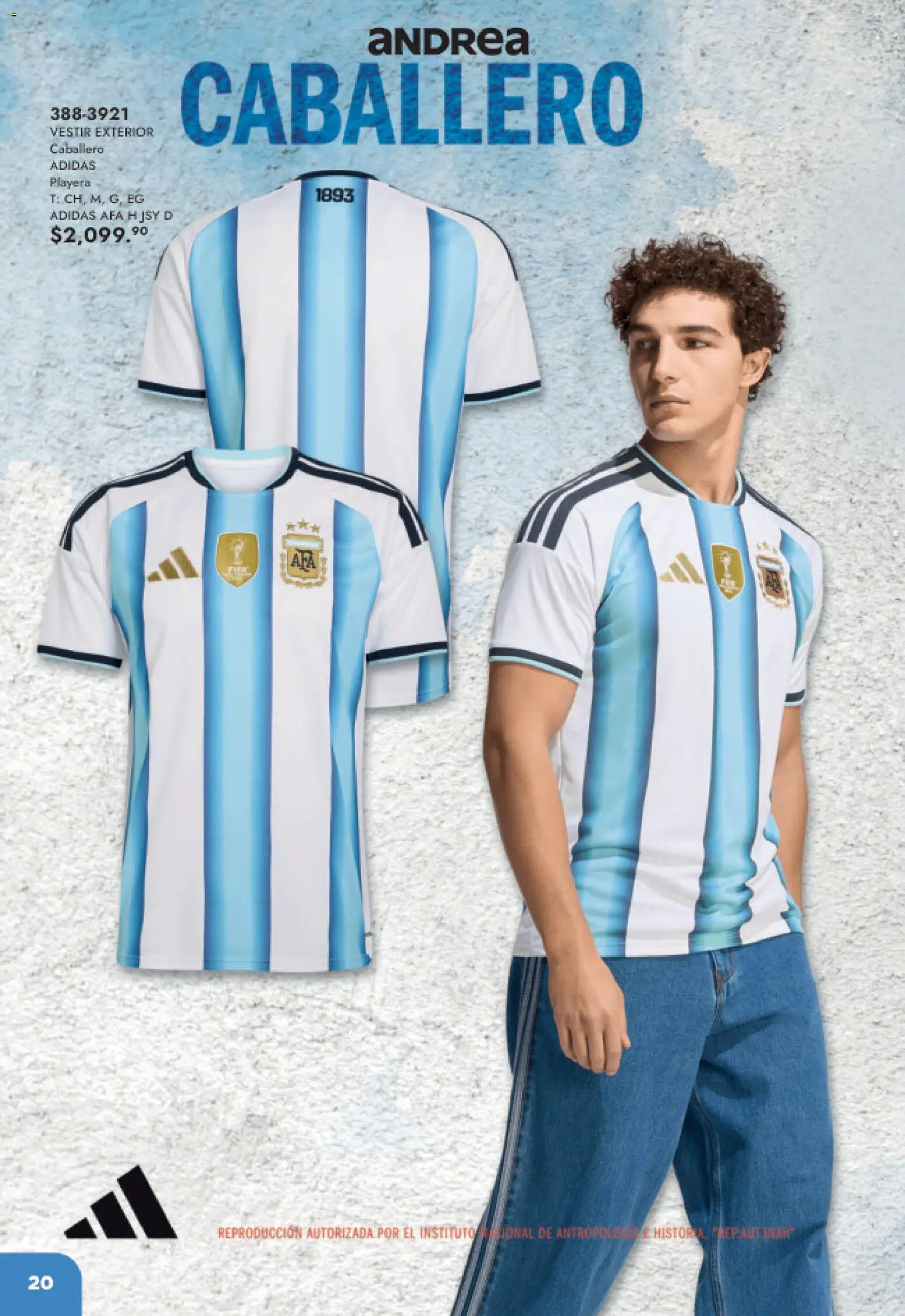 Nuevas ofertas de Andrea válidas en toda la República Mexicana desde el 17.05.2026. ¡Encuentra las mejores ofertas en Andrea catálogo Listos para ganar! | Página: 20 | Productos: Playera