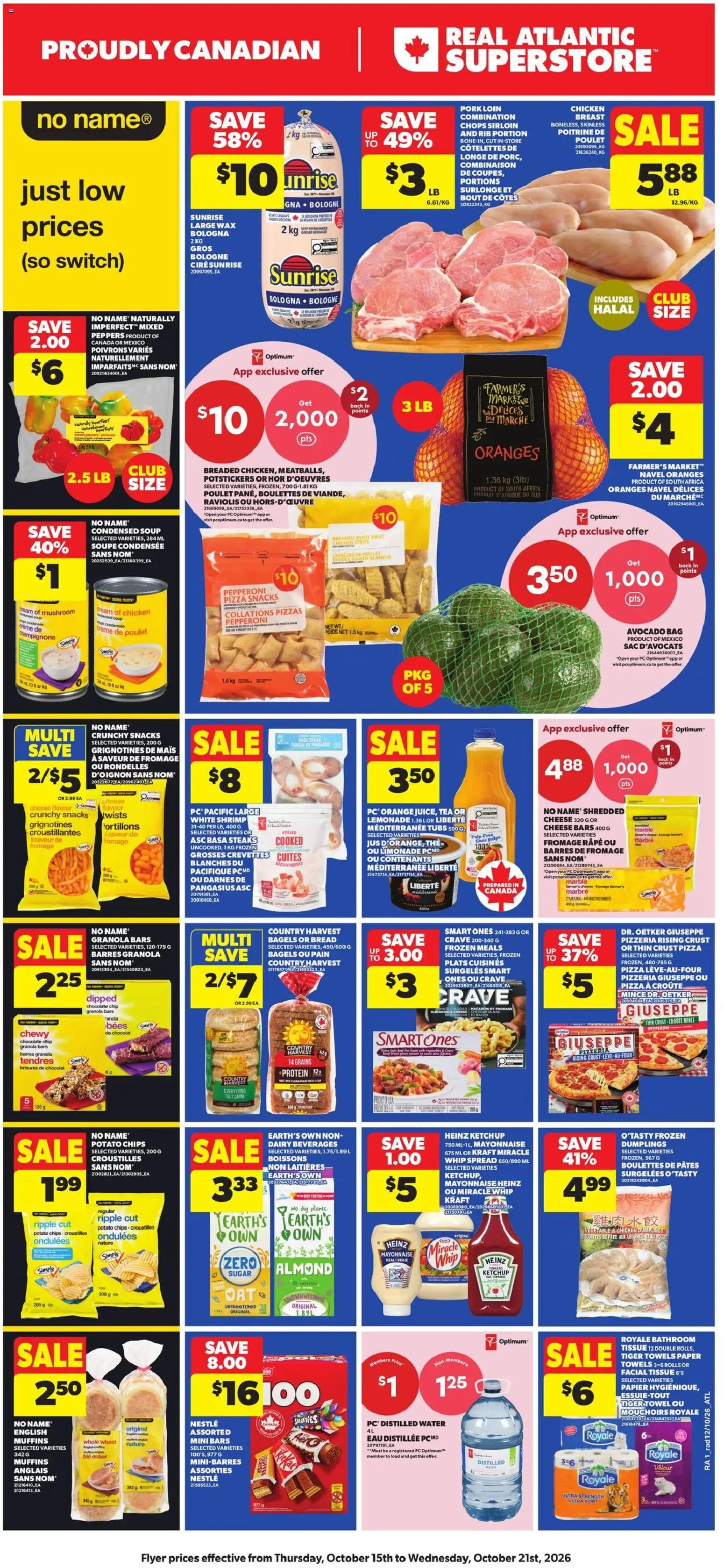 Atlantic Superstore flyer valid from Oct 15, 2026 | Page: 3