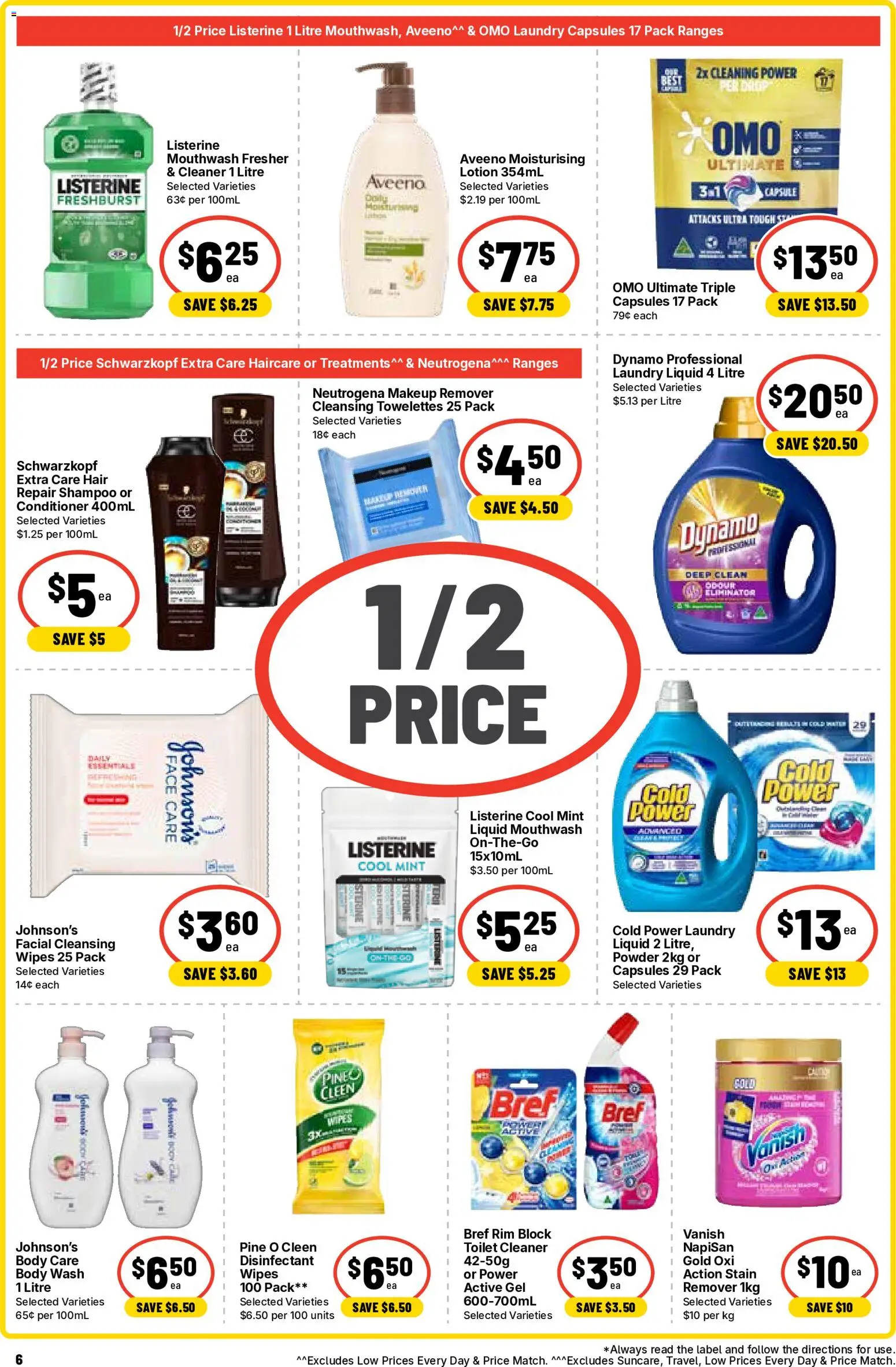 Ritchies catalogue - valid from 30/09/2026 | Page: 6 | Products: Listerine, Lotion, Capsules, Laundry