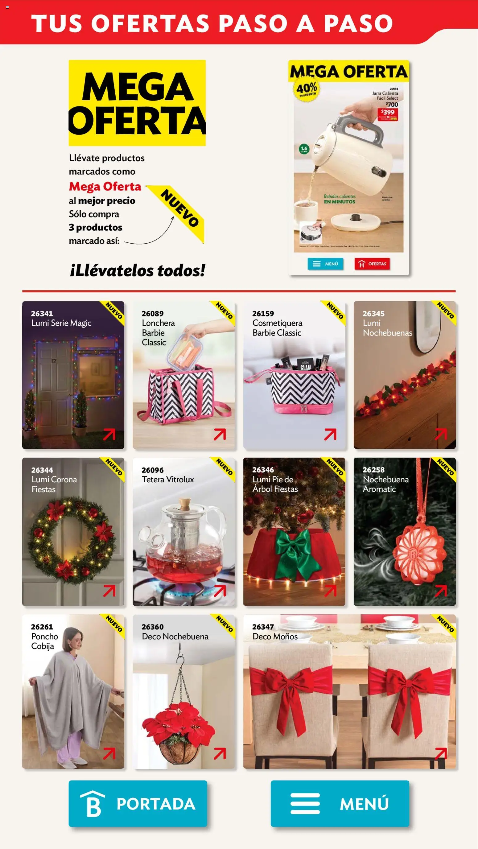 Nuevas ofertas de Betterware válidas en toda la República Mexicana desde el 02/11/2026. ¡Encuentra las mejores ofertas en Betterware campaña 11 2026! | Página: 116