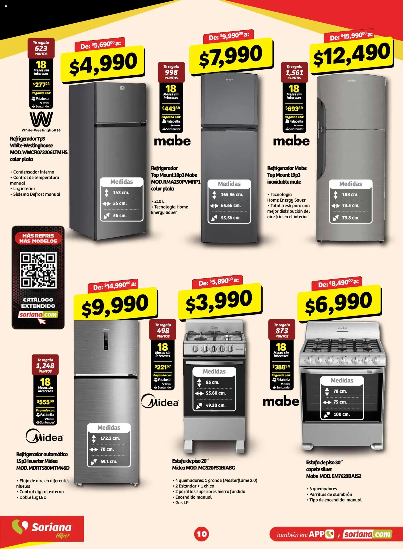 Nuevas ofertas de Soriana válidas en toda la República Mexicana desde el 30/10/2026. ¡Encuentra las mejores ofertas en Soriana Buen Fest Mercado! | Página: 10