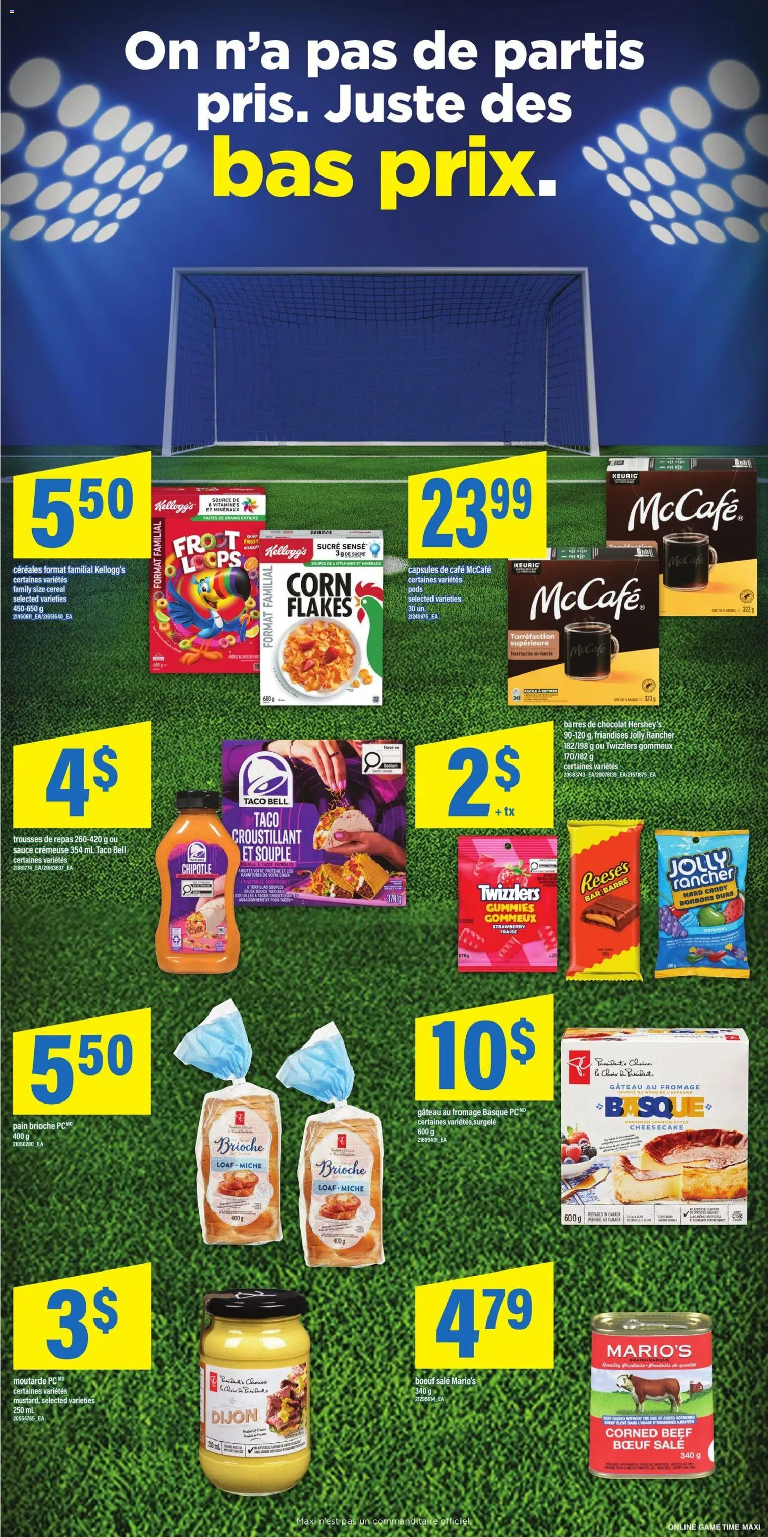 Maxi flyer valid from Jun 25, 2026 | Page: 12 | Products: Beef, Flakes, PC, Game