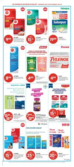 Preview of Pharmaprix weekly flyer / circulaire from shop Pharmaprix valid from Jul 17, 2026 | Page: 12
