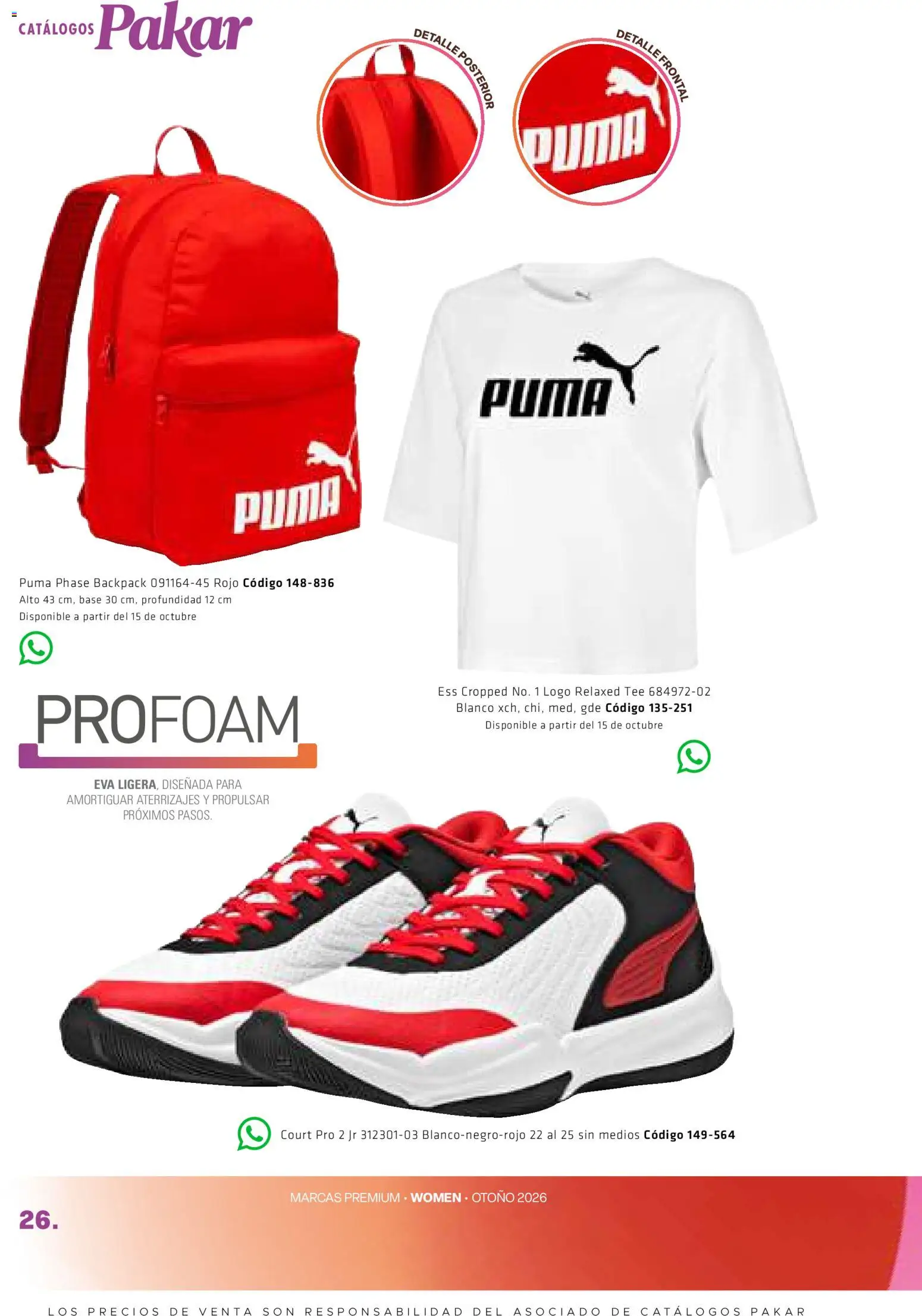 Nuevas ofertas de SC Pakar válidas en toda la República Mexicana desde el 28/08/2026. ¡Encuentra las mejores ofertas en SC Pakar catálogo Otoño! | Página: 26