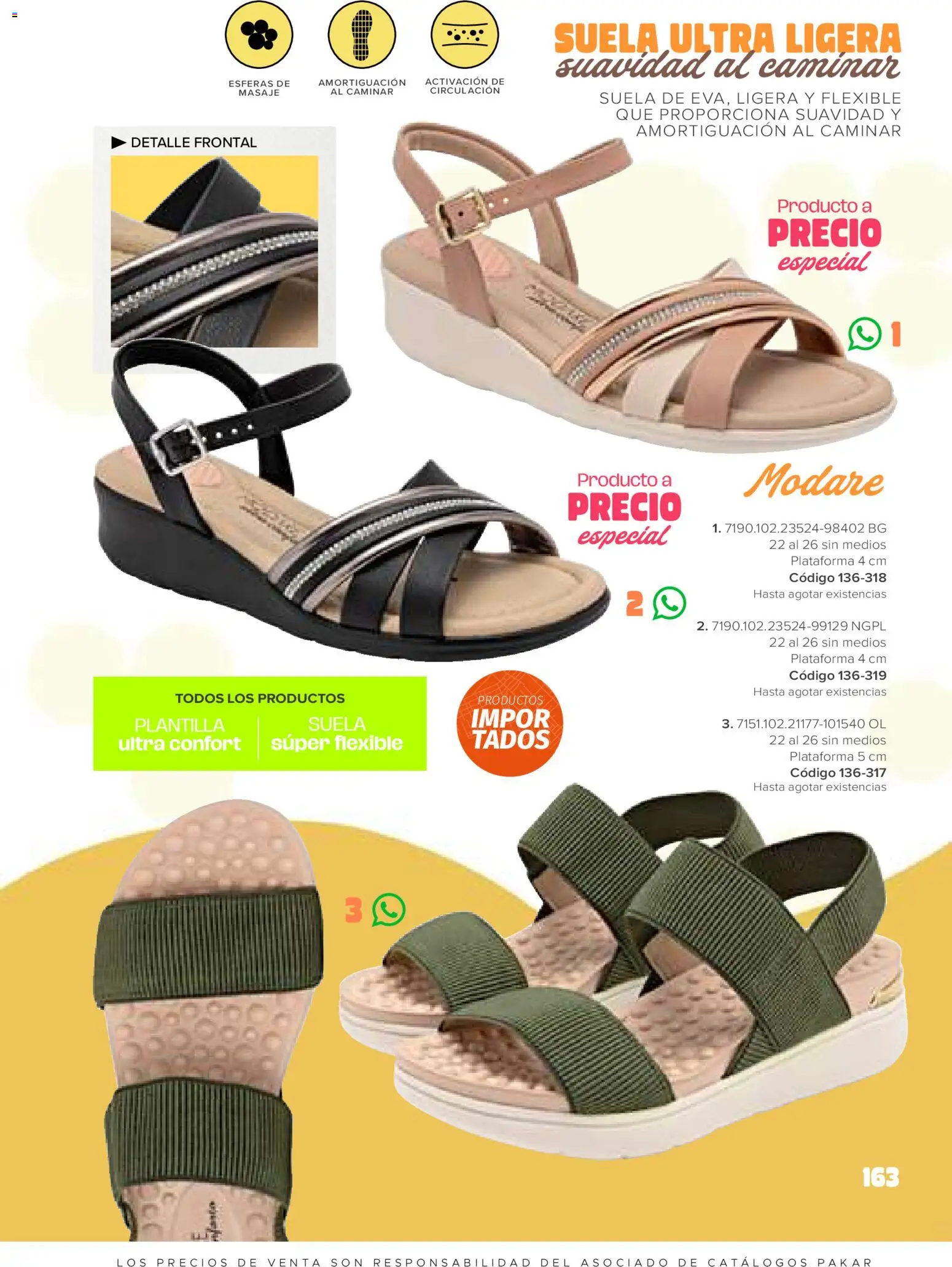 Nuevas ofertas de SC Pakar válidas en toda la República Mexicana desde el 30/01/2026. ¡Encuentra las mejores ofertas en SC Pakar catálogo Primavera / Verano! | Página: 163 | Productos: Flexible