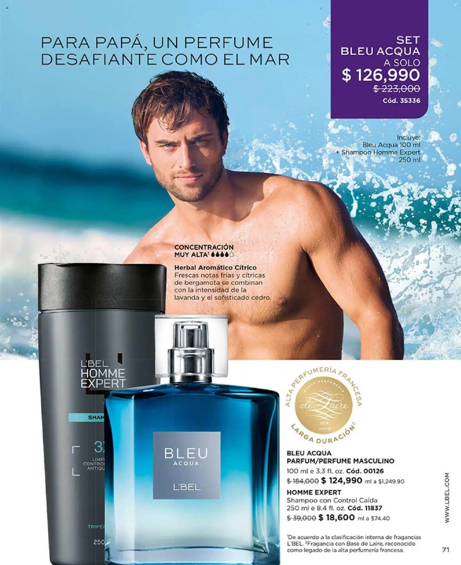 L'Bel revista - valida desde el 13.04.2026 | Página: 73 | Productos: Shampoo, Perfume, Fragancia