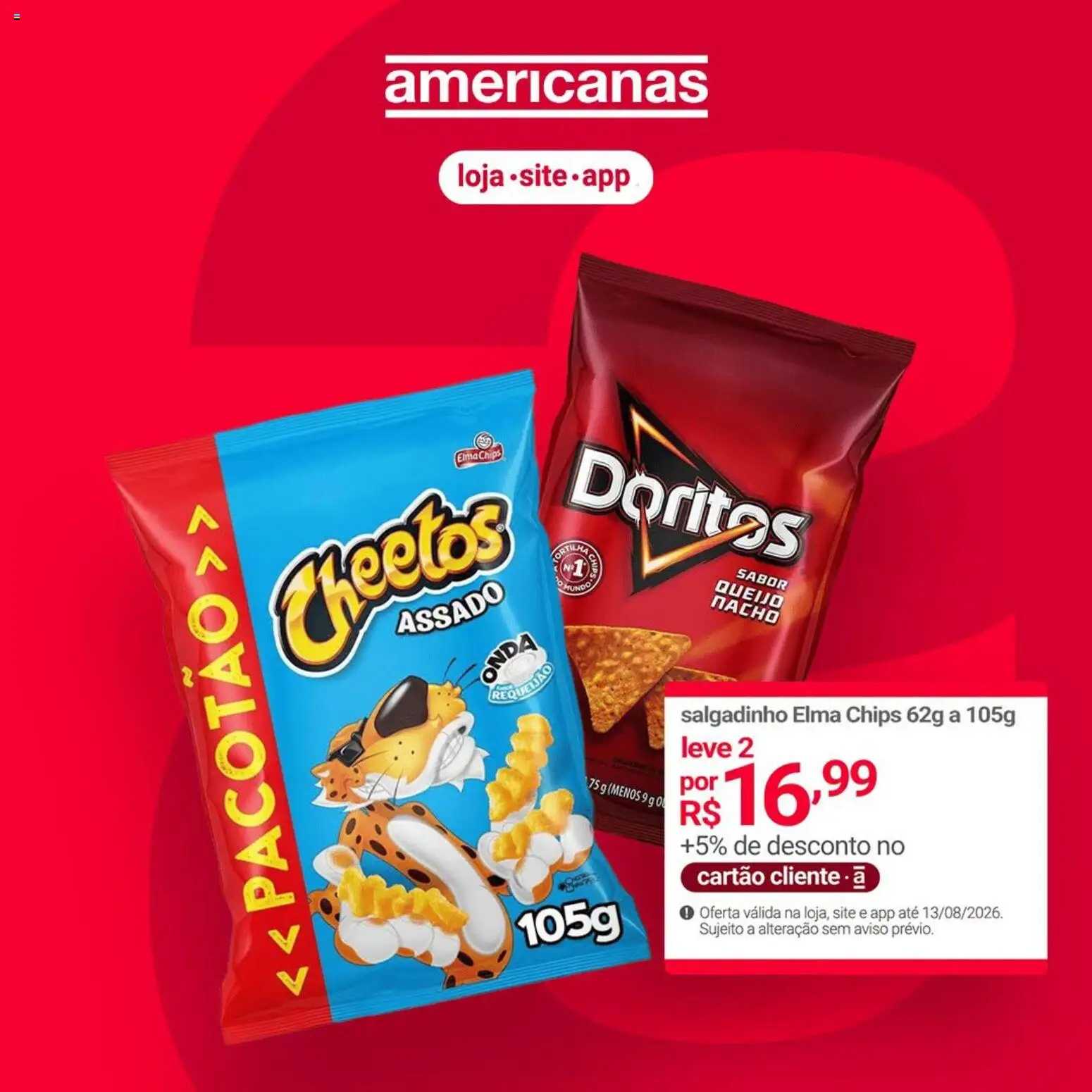 Lojas Americanas Folheto - válido de 11/08/2026 | Página: 1