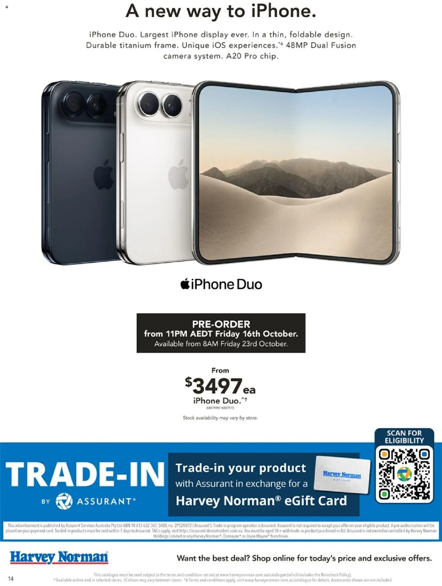 Harvey Norman catalogue - valid from 15/10/2026 | Page: 14