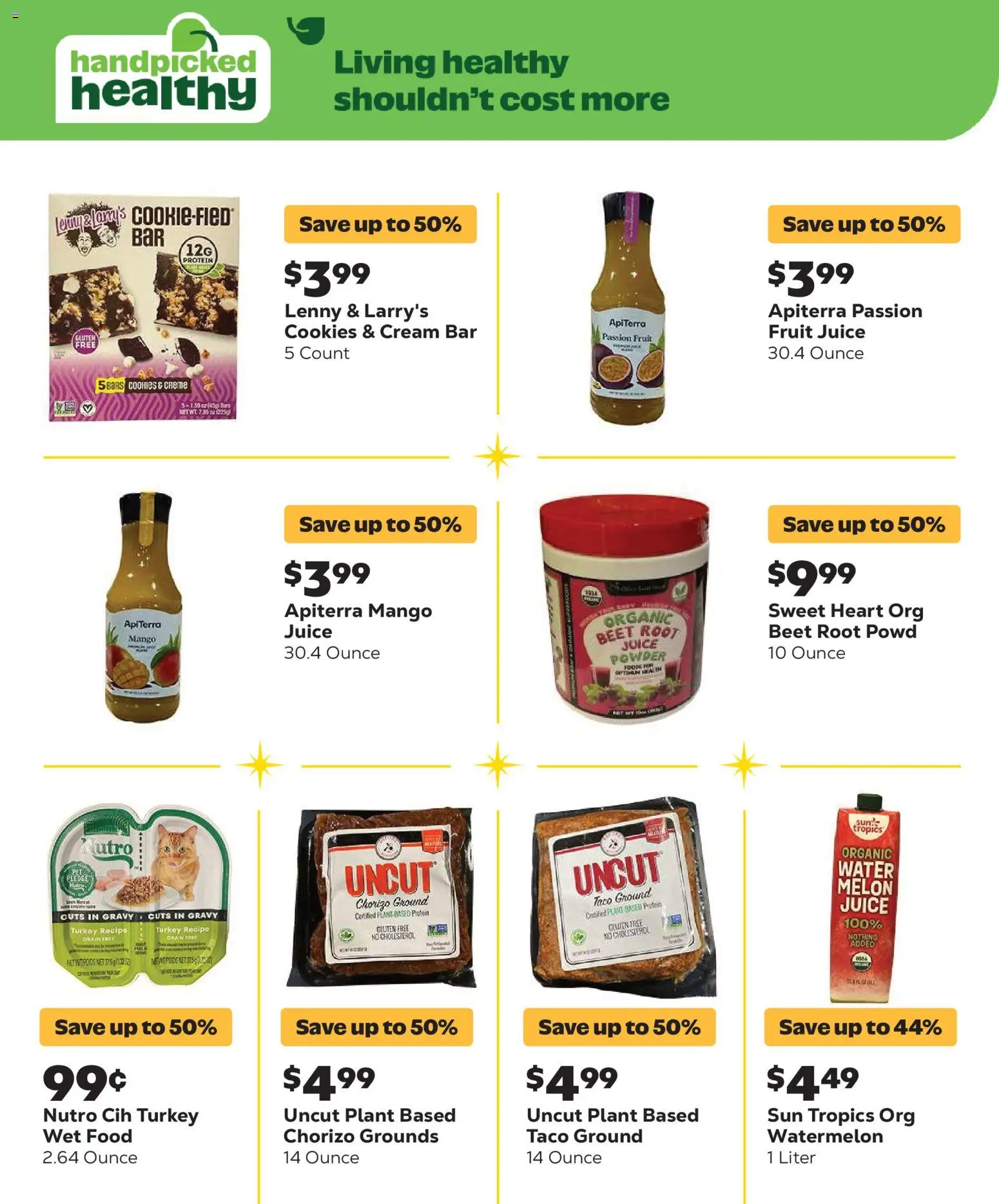 Grocery Outlet Weekly Ad - valid from 08/19/2026 | Page: 9 | Products: Juice, Water, Watermelon, Melon