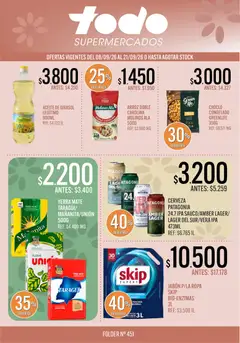 Vista previa Supermercados TODO catálogo válido desde el 08/09/2026