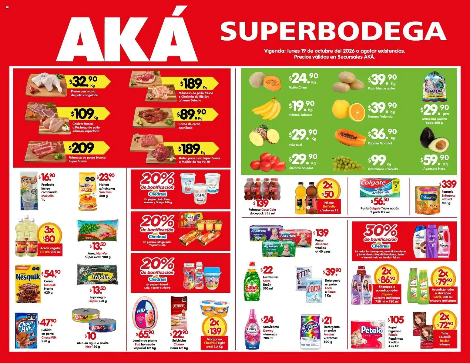 Nuevas ofertas de Arteli válidas en toda la República Mexicana desde el 19/10/2026. ¡Encuentra las mejores ofertas en Arteli folleto Aká Super Bodega! | Página: 1