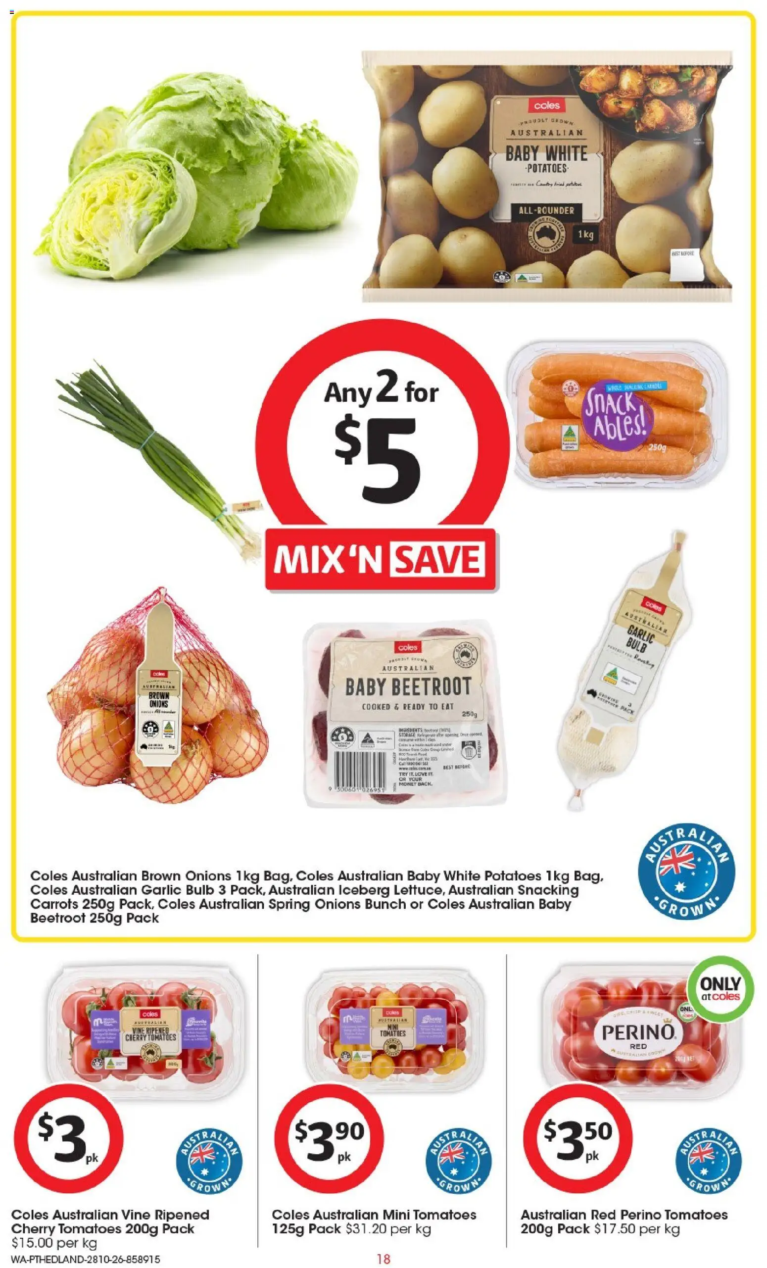﻿Coles catalogue valid from 28/10/2026 > Online Australia | Page: 18