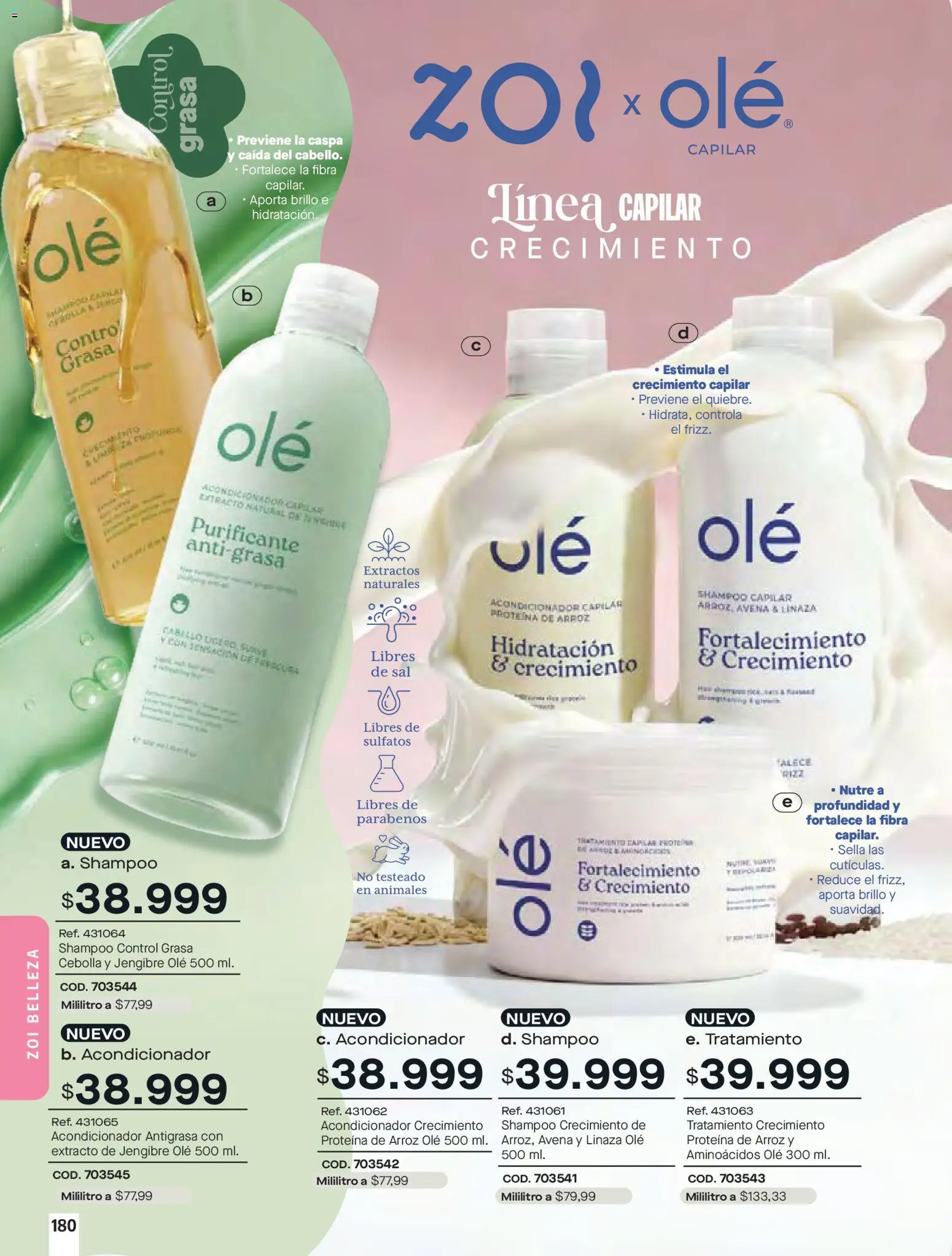 Pacifika revista - valida desde el 01.03.2026 | Página: 182 | Productos: Sal, Shampoo, Brillo, Acondicionador