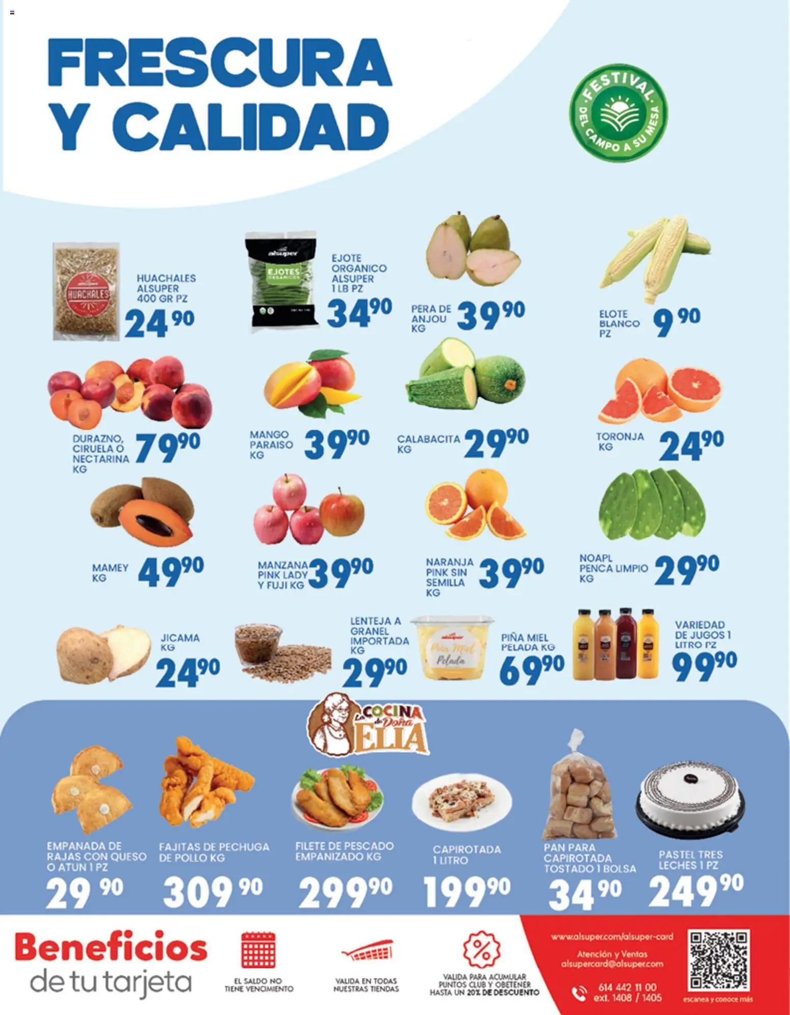 Nuevas ofertas de Alsuper válidas en toda la República Mexicana desde el 31/03/2026. ¡Encuentra las mejores ofertas en Alsuper folleto Zacatecas! | Página: 7 | Productos: Pera, Bolsa, Manzana, Pan