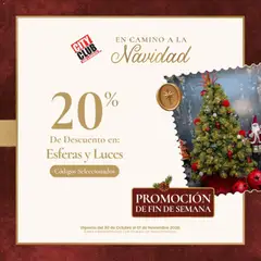 Vista previa de City Club catálogo Navidad, nuevo folleto de la tienda, válido en México a partir del 30/10/2026