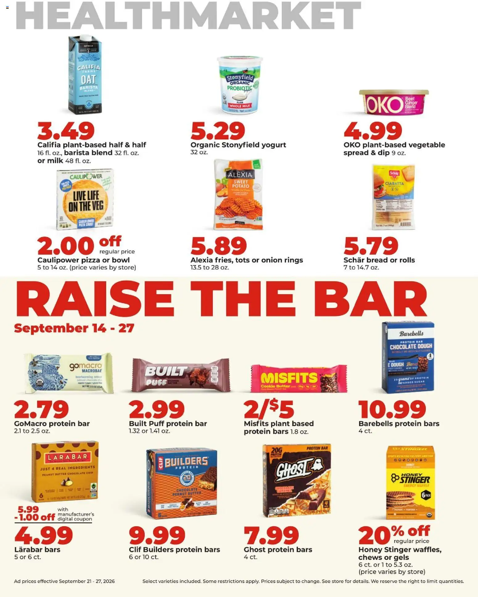 HyVee Weekly Ad - valid from 09/21/2026 | Page: 31 | Products: Honey, Milk, Chocolate, Whole milk