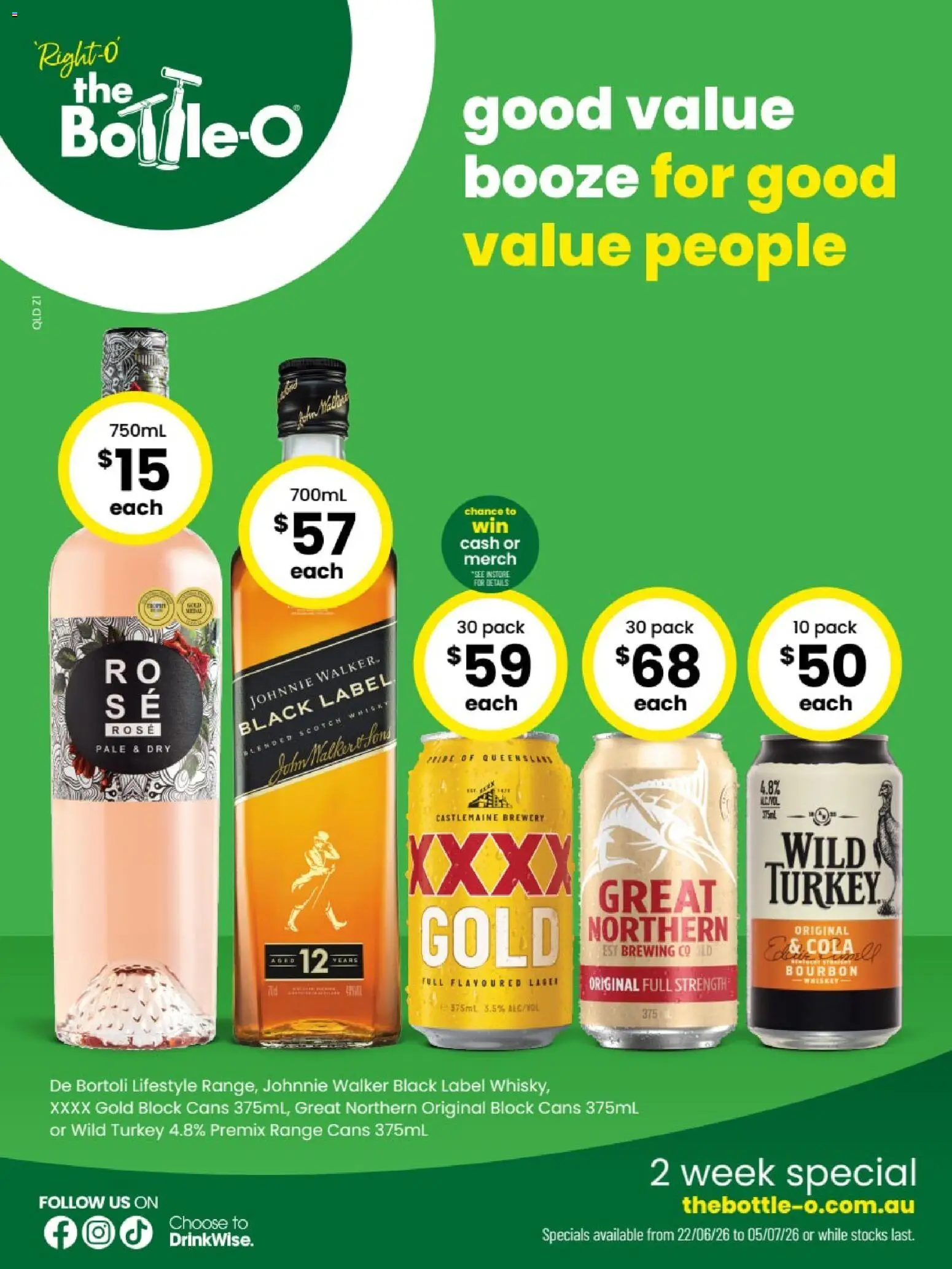 The Bottle-O catalogue - valid from 22.06.2026 | Page: 1