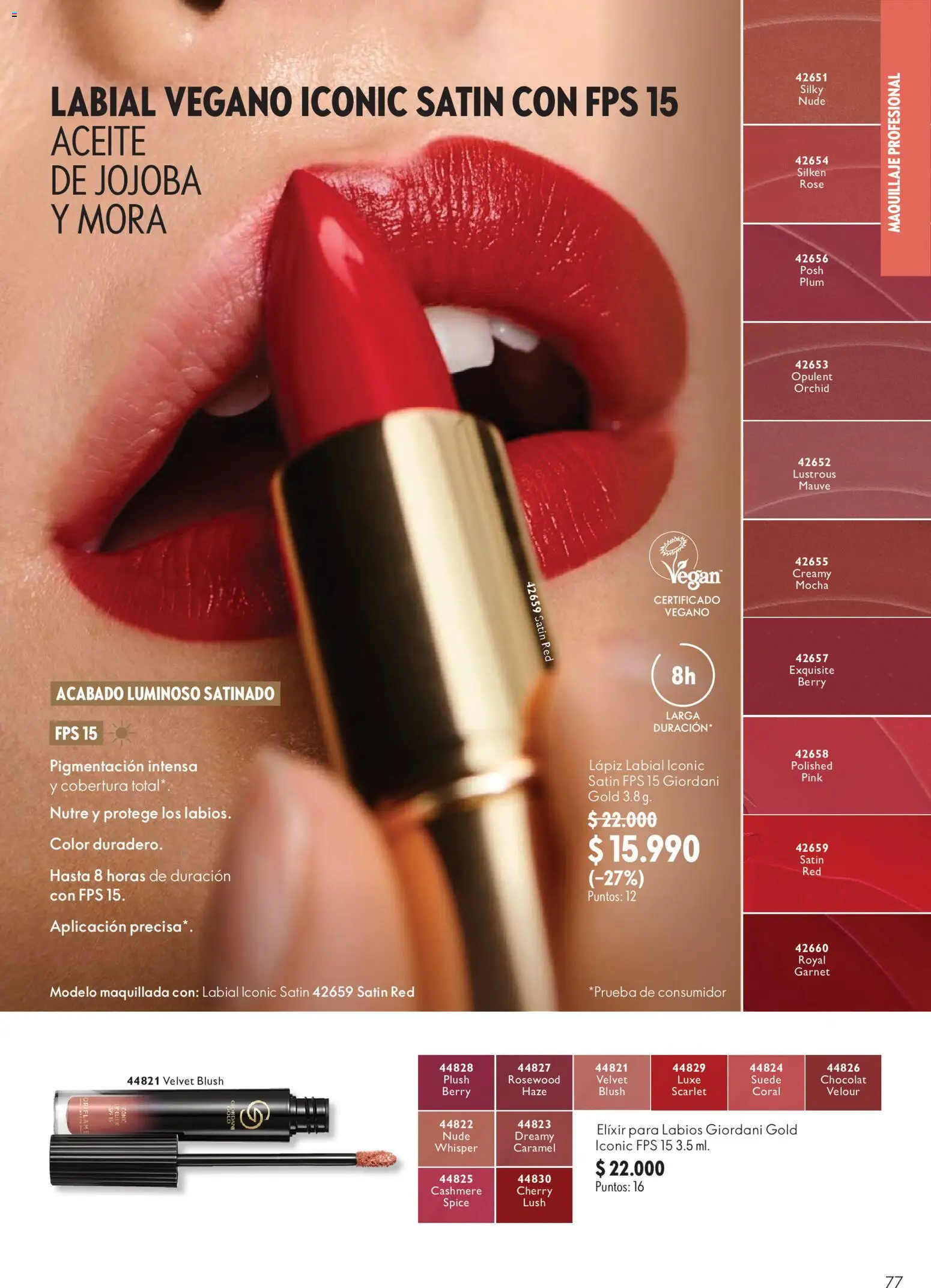 Oriflame Ofertas │ válido desde el 01.10.2026 | Página: 77