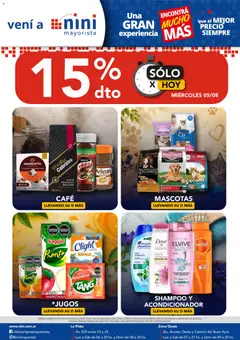 Vista previa NINI Mayorista ofertas válido desde el 05/08/2026