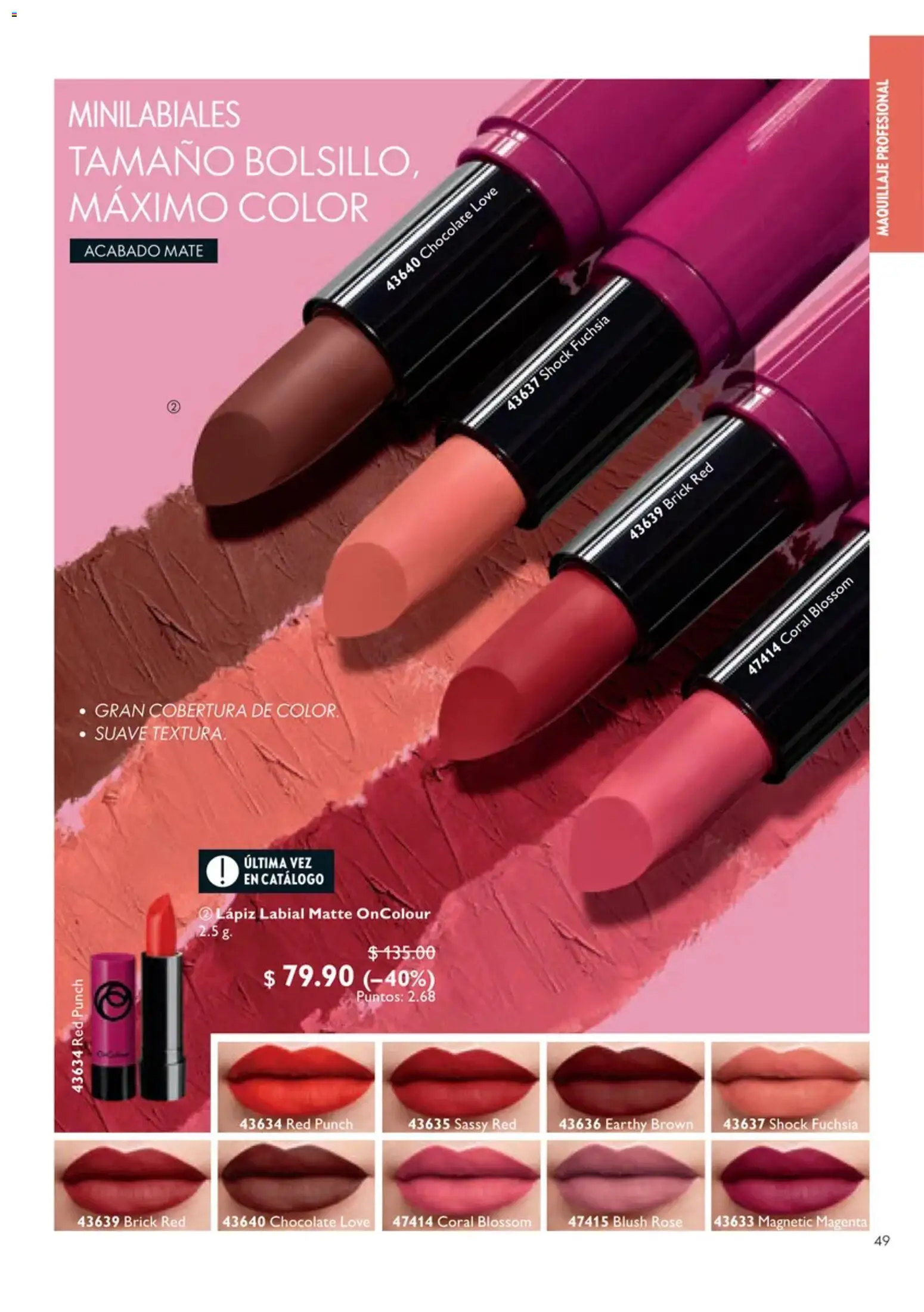 Nuevas ofertas de Oriflame válidas en toda la República Mexicana desde el 12/09/2026. ¡Encuentra las mejores ofertas en Oriflame campaña 13 2026! | Página: 49