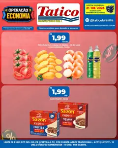 Tatico ofertas do Dia - Pré-Visualização do folheto da loja Tatico, válido de 21/08/2026