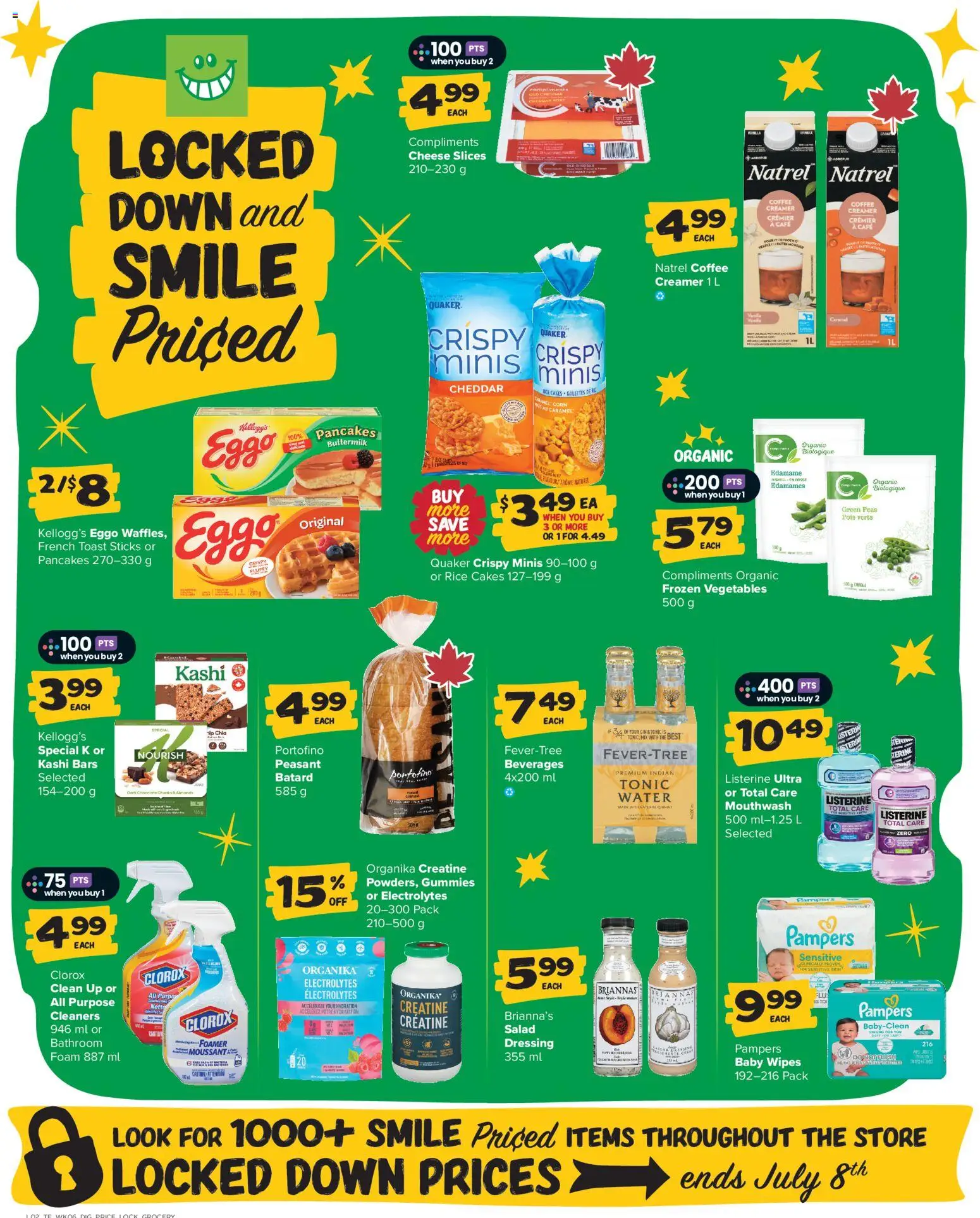 Thrifty Foods flyer valid from 04.06.2026 | Page: 11 | Products: Salad, Cheese, Coffee, Chocolate