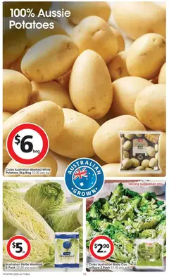 Preview of Coles catalogue NT - valid from 19.05.2026 | Page: 18 | Products: Lettuce, Potatoes, Bag