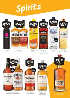 Preview of Cellarbrations catalogue  Casino - valid from 14/06/2026 | Page: 5 | Products: Bourbon, Vodka, Whiskey, Rum