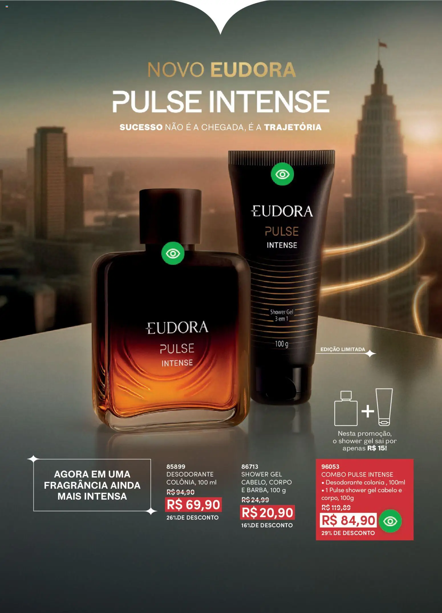 Eudora Folheto - válido de 01.04.2026 | Página: 4 | Produtos: Fragrância, Desodorante