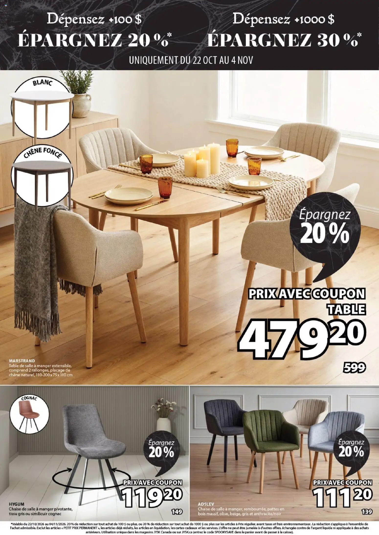 JYSK flyer valid from Oct 22, 2026 | Page: 2