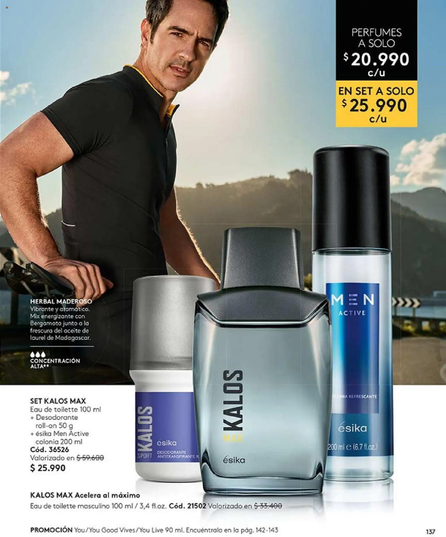 Catálogo Ésika Campaña 4 │ válido desde el 15.02.2026 | Página: 137 | Productos: Eau de toilette, Desodorante, Antitranspirante, Aceite