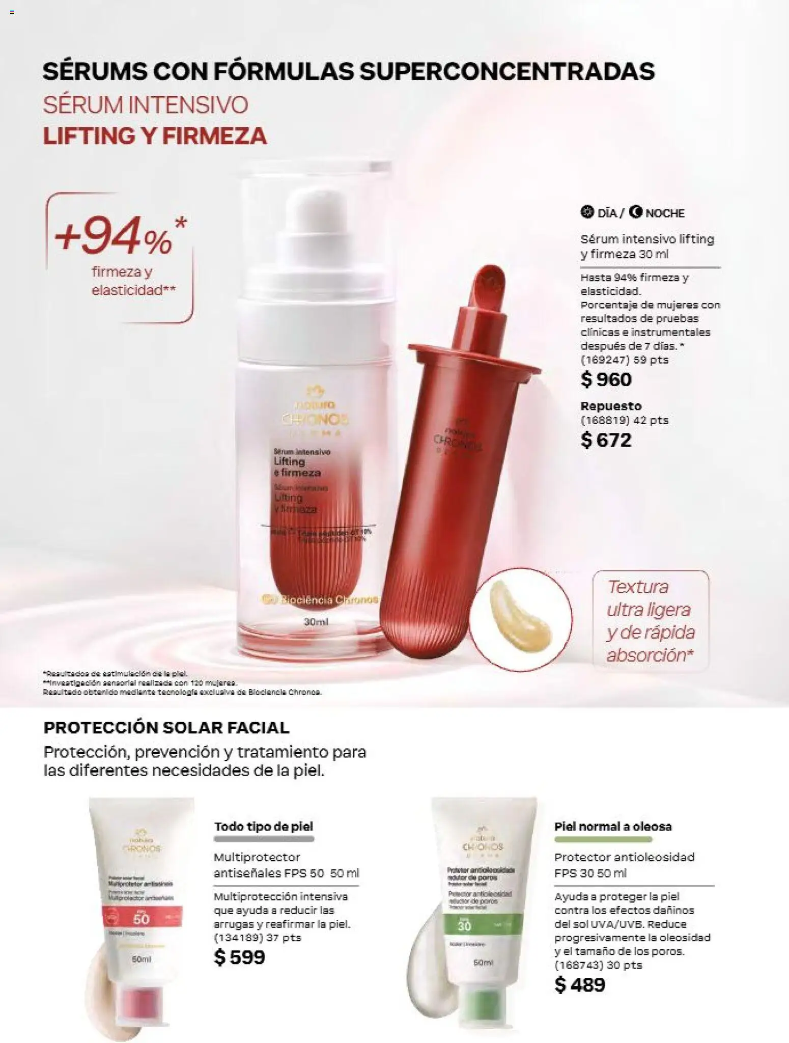 Nuevas ofertas de Natura válidas en toda la República Mexicana desde el 11/09/2026. ¡Encuentra las mejores ofertas en Natura campaña 14 2026! | Página: 80 | Productos: Serum