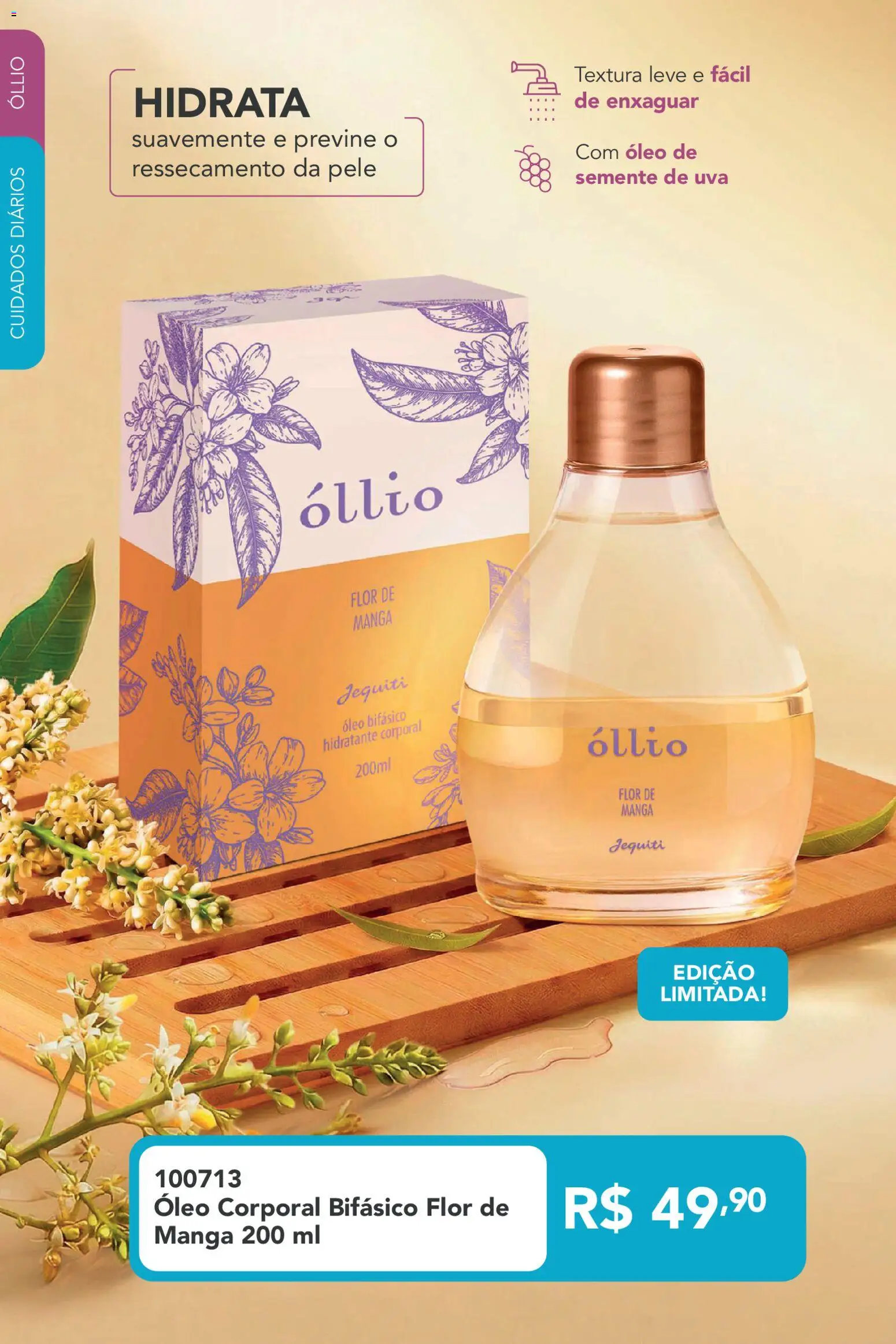 Jequiti Folheto - válido de 17/09/2026 | Página: 14 | Produtos: Uva, Óleo, Manga, Óleo corporal