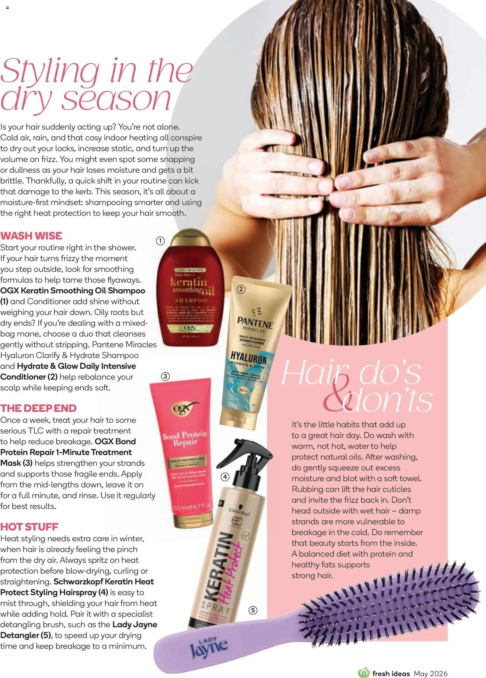 Woolworths catalogue - valid from 01.05.2026 | Page: 105 | Products: Shampoo, Conditioner, Oil, Mask
