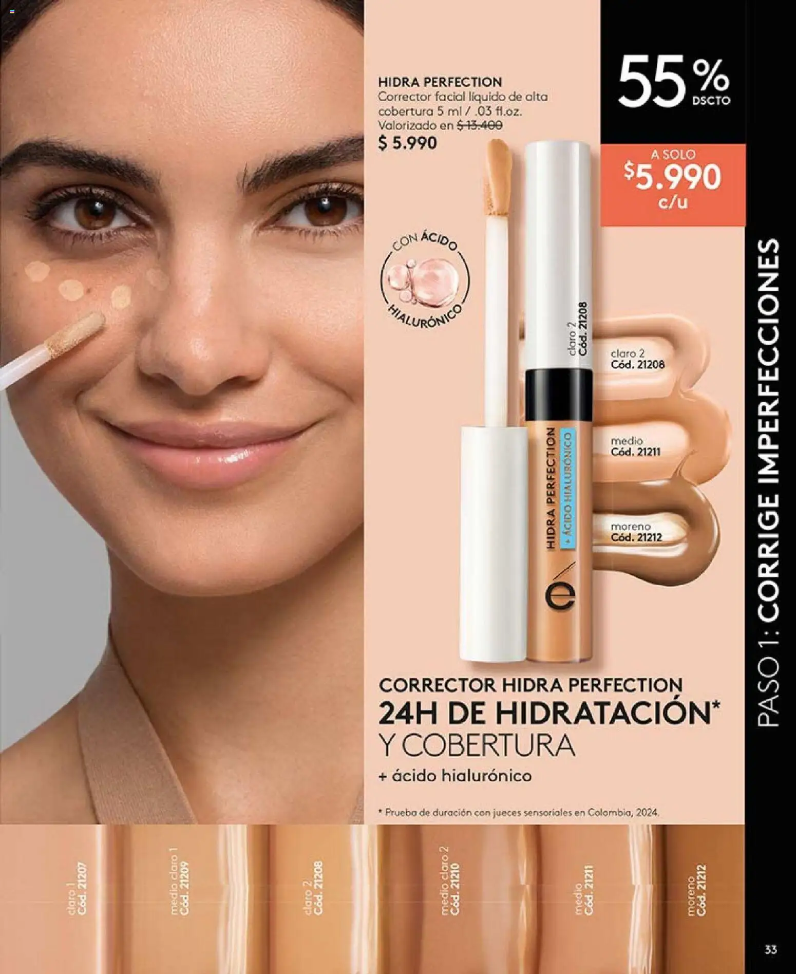 Catálogo Ésika Campaña 4 │ válido desde el 15.02.2026 | Página: 33 | Productos: Corrector