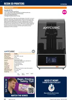 Preview of Jaycar Engineering & Scientific Catalogue 2025/2026  - valid from 09.07.2025 | Page: 48 | Products: Light, Watch, Weight