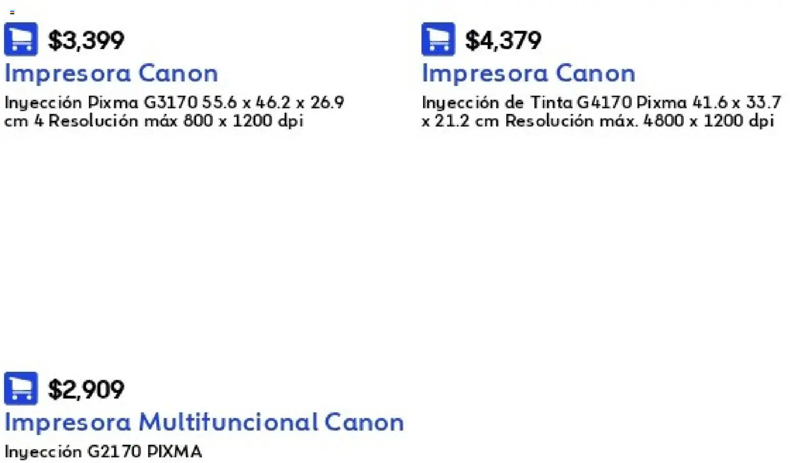 Nuevas ofertas de Coppel válidas en toda la República Mexicana desde el 14/08/2026. ¡Encuentra las mejores ofertas en Coppel catálogo Celulares y computación! | Página: 26 | Productos: Impresora